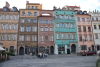 Buildings of the old town in Warsaw